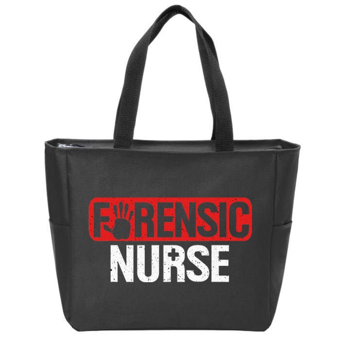 Forensic Nurse RN Science Correctional Nursing Zip Tote Bag