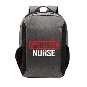 Forensic Nurse RN Science Correctional Nursing Vector Backpack