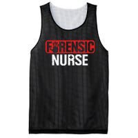 Forensic Nurse RN Forensics Science Correctional Nursing Mesh Reversible Basketball Jersey Tank