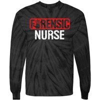 Forensic Nurse RN Forensics Science Correctional Nursing Tie-Dye Long Sleeve Shirt