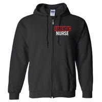 Forensic Nurse RN Forensics Science Correctional Nursing Full Zip Hoodie