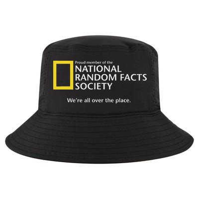 Funny National Random Facts Society For Odd Memory People Cool Comfort Performance Bucket Hat