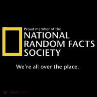 Funny National Random Facts Society For Odd Memory People Flexfit Unipanel Trucker Cap