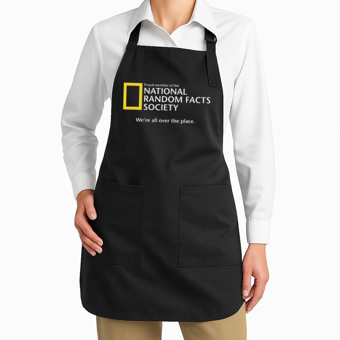 Funny National Random Facts Society For Odd Memory People Apron