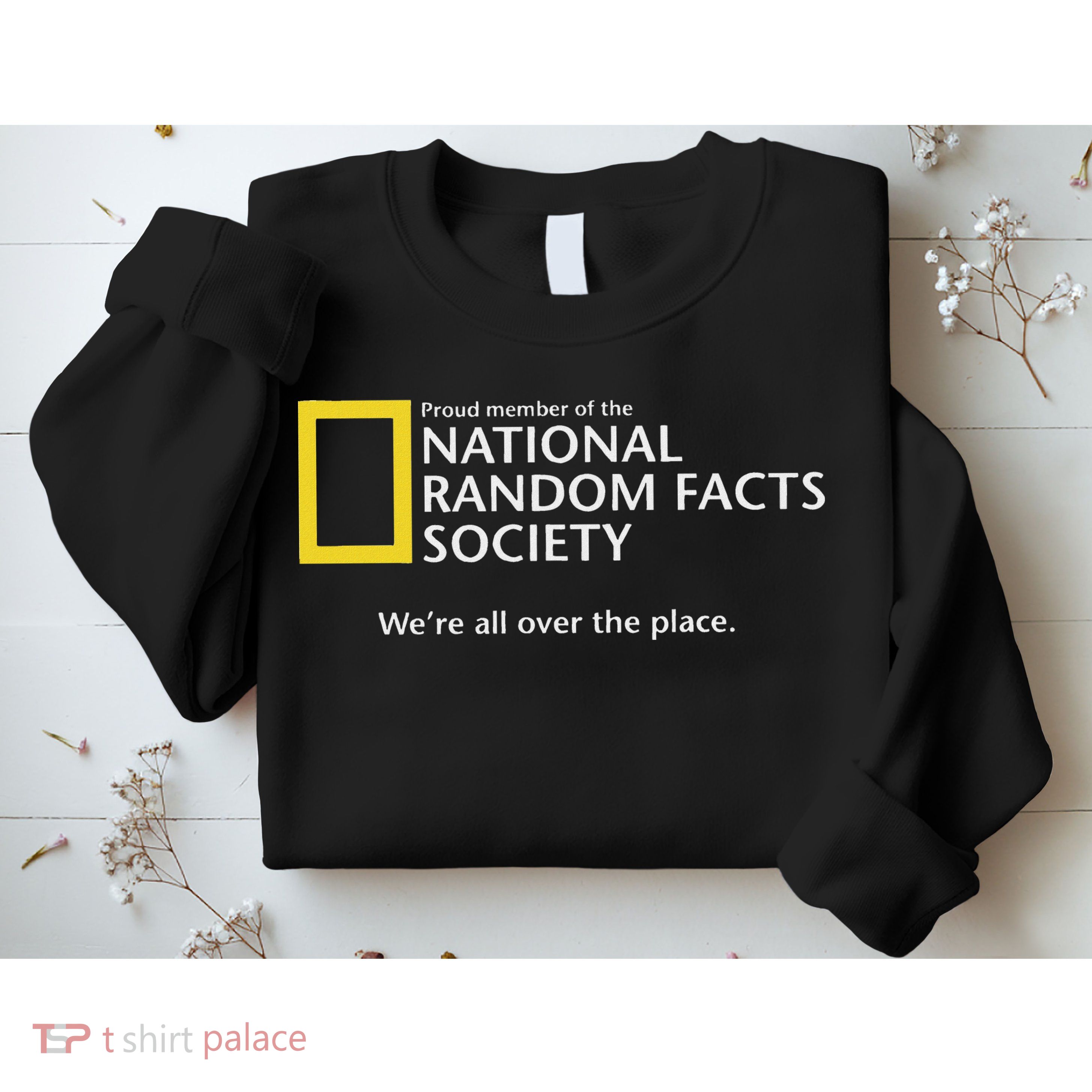 Funny National Random Facts Society For Odd Memory People Sweatshirt