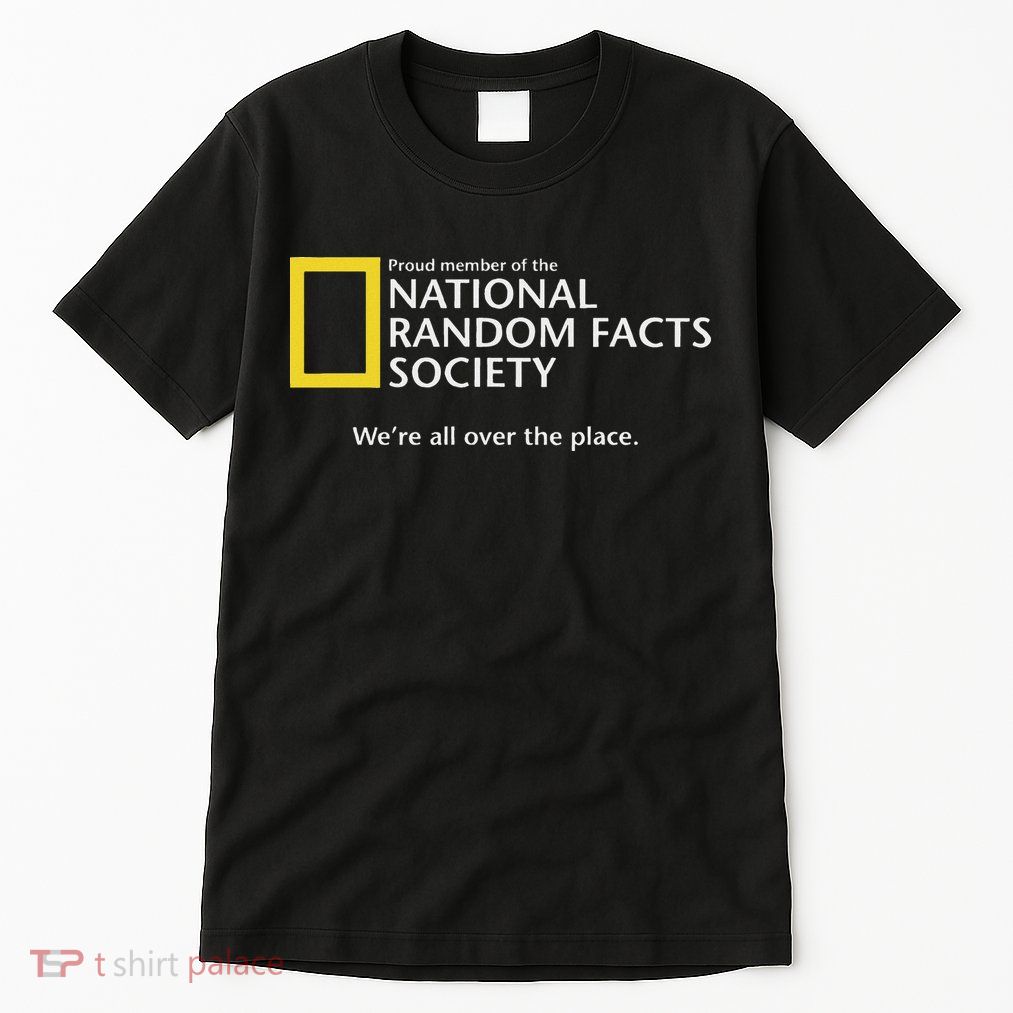 Funny National Random Facts Society For Odd Memory People Tall T-Shirt