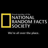 Funny National Random Facts Society For Odd Memory People Sustainable Bucket Hat