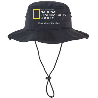Funny National Random Facts Society For Odd Memory People Bucket Hat