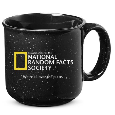 Funny National Random Facts Society For Odd Memory People 15oz Campfire Ceramic Mug