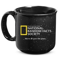Funny National Random Facts Society For Odd Memory People 15oz Campfire Ceramic Mug