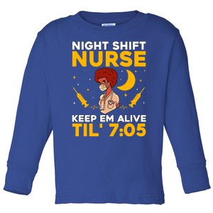 Funny Nurser Registed Nurse Job Profession Medical Worker Gift Toddler Long Sleeve Shirt