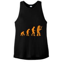 Funny Nerdy Robot Evolution Computer Robotics Geek Gift Ladies PosiCharge Tri-Blend Wicking Tank