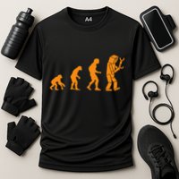 Funny Nerdy Robot Evolution Computer Robotics Geek Gift Performance Shirt