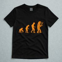 Funny Nerdy Robot Evolution Computer Robotics Geek Gift T-Shirt