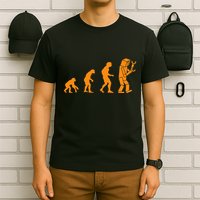 Funny Nerdy Robot Evolution Computer Robotics Geek Gift T-Shirt