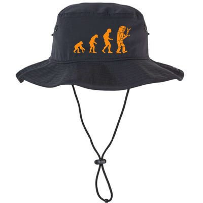 Funny Nerdy Robot Evolution Computer Robotics Geek Gift Bucket Hat