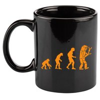 Funny Nerdy Robot Evolution Computer Robotics Geek Gift 11oz C Handle Ceramic Mug