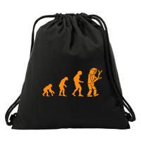 Funny Nerdy Robot Evolution Computer Robotics Geek Gift Drawstring Bag