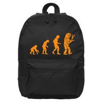 Funny Nerdy Robot Evolution Computer Robotics Geek Gift 16 in Basic Backpack
