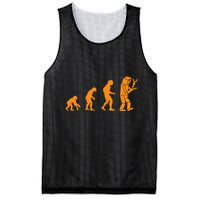Funny Nerdy Robot Evolution Computer Robotics Geek Gift Mesh Reversible Basketball Jersey Tank