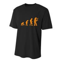 Funny Nerdy Robot Evolution Computer Robotics Geek Gift Youth Performance Sprint T-Shirt