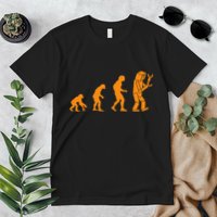Funny Nerdy Robot Evolution Computer Robotics Geek Gift Premium T-Shirt