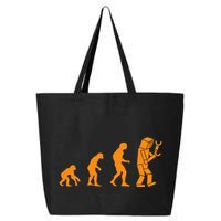 Funny Nerdy Robot Evolution Computer Robotics Geek Gift 25L Jumbo Tote
