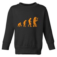 Funny Nerdy Robot Evolution Computer Robotics Geek Gift Toddler Sweatshirt