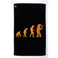 Funny Nerdy Robot Evolution Computer Robotics Geek Gift Golf Towel