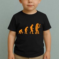 Funny Nerdy Robot Evolution Computer Robotics Geek Gift Toddler T-Shirt