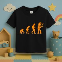 Funny Nerdy Robot Evolution Computer Robotics Geek Gift Toddler T-Shirt