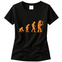 Funny Nerdy Robot Evolution Computer Robotics Geek Gift Womens T-Shirt