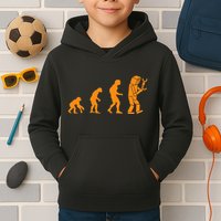 Funny Nerdy Robot Evolution Computer Robotics Geek Gift Kids Hoodie