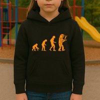 Funny Nerdy Robot Evolution Computer Robotics Geek Gift Kids Hoodie