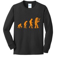 Funny Nerdy Robot Evolution Computer Robotics Geek Gift Kids Long Sleeve Shirt