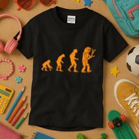 Funny Nerdy Robot Evolution Computer Robotics Geek Gift Kids T-Shirt