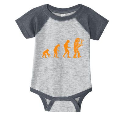 Funny Nerdy Robot Evolution Computer Robotics Geek Gift Infant Baby Jersey Bodysuit