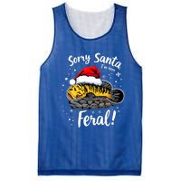 Funny Northern Snakehead Sorry Santa IVe Been Feral Xmas Gift Mesh Reversible Basketball Jersey Tank