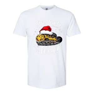 Funny Northern Snakehead Sorry Santa IVe Been Feral Xmas Gift Softstyle CVC T-Shirt