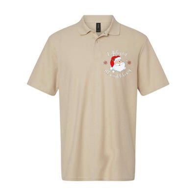 Funny Naughty Sexy Santa I Deliver All Night Long Adult Softstyle Adult Sport Polo