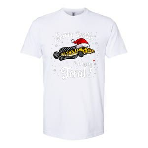 Funny Northern Snakehead Sorry Santa IVe Been Feral Xmas Great Gift Softstyle CVC T-Shirt