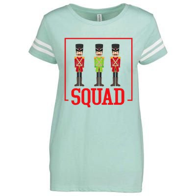 Funny Nutcracker Squad Ballet Family Dance Play Enza Ladies Jersey Football T-Shirt