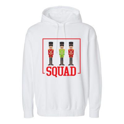 Funny Nutcracker Squad Ballet Family Dance Play Garment-Dyed Fleece Hoodie