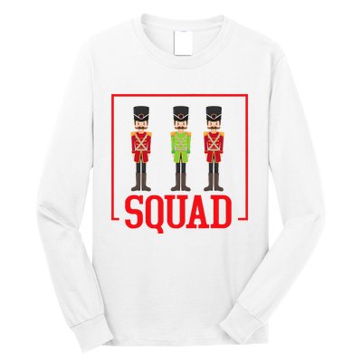 Funny Nutcracker Squad Ballet Family Dance Play Long Sleeve Shirt