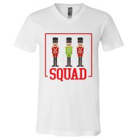 Funny Nutcracker Squad Ballet Family Dance Play V-Neck T-Shirt