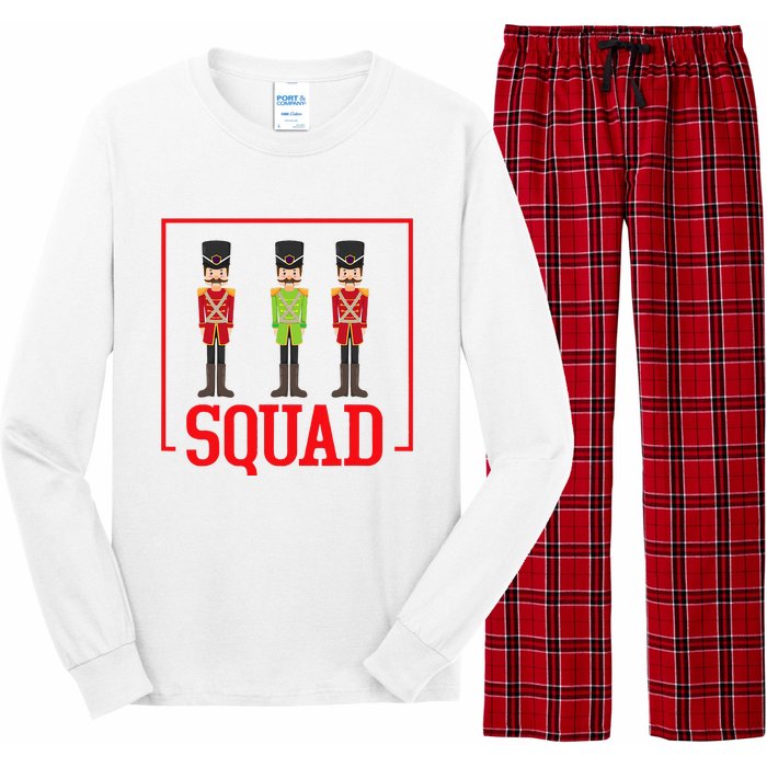 Funny Nutcracker Squad Ballet Family Dance Play Long Sleeve Pajama Set