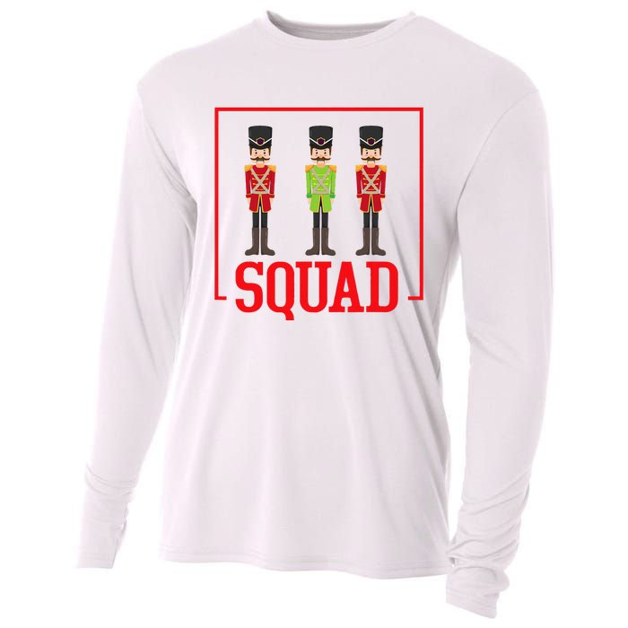 Funny Nutcracker Squad Ballet Family Dance Play Cooling Performance Long Sleeve Crew