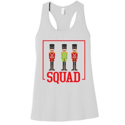 Funny Nutcracker Squad Ballet Family Dance Play Women's Racerback Tank