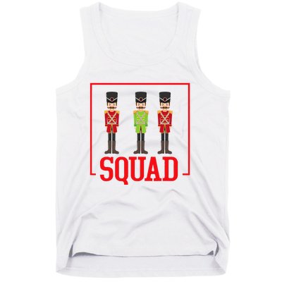 Funny Nutcracker Squad Ballet Family Dance Play Tank Top