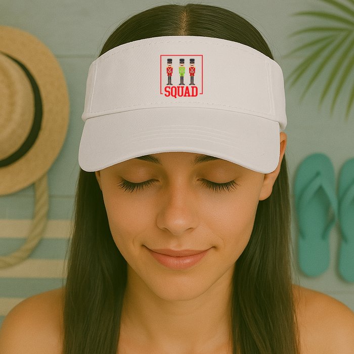 Funny Nutcracker Squad Ballet Family Dance Play Valucap Bio-Washed Visor